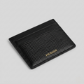 PourHide Black Card Holder - EPI Leather