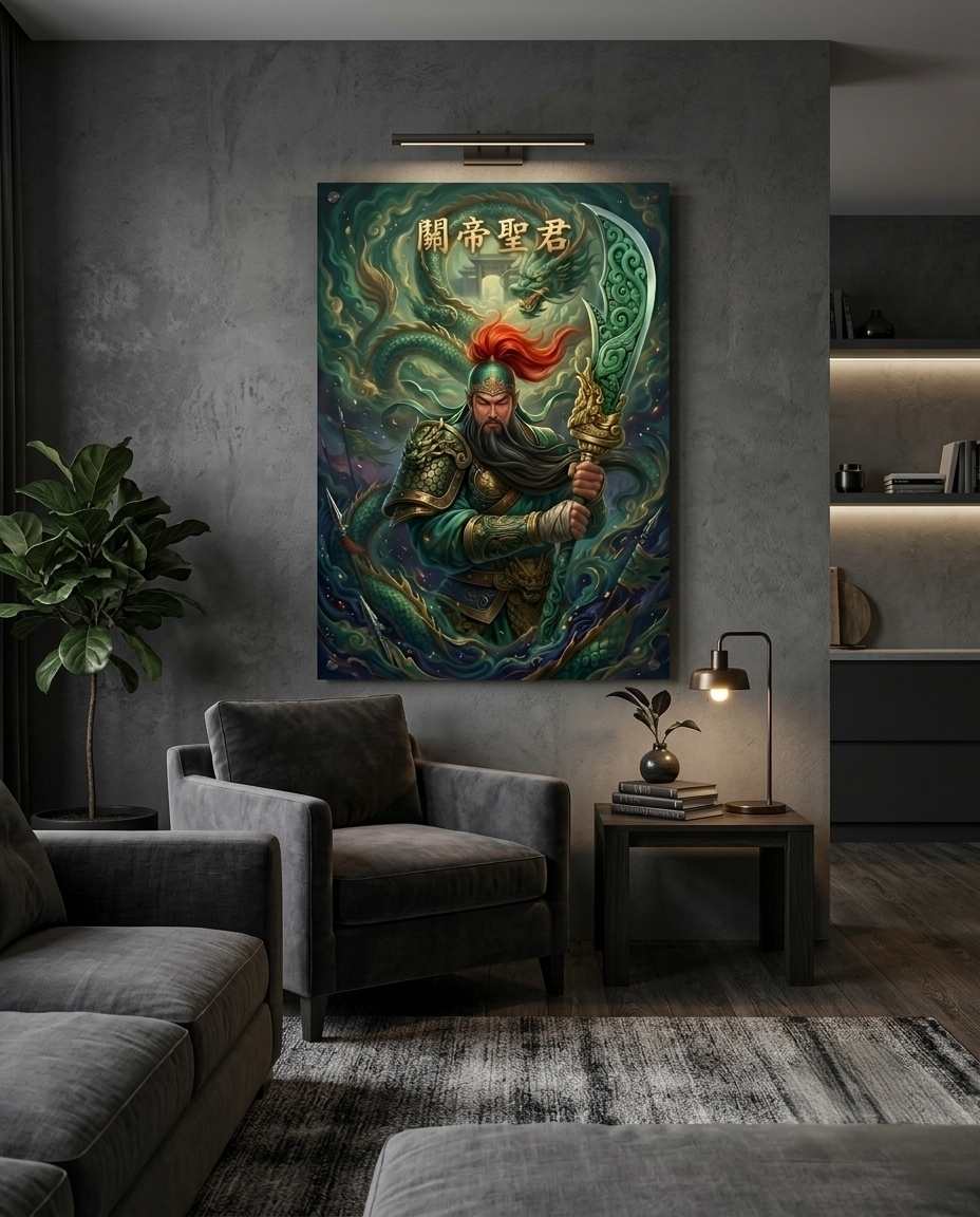 The Emerald Dragon General Metal Poster