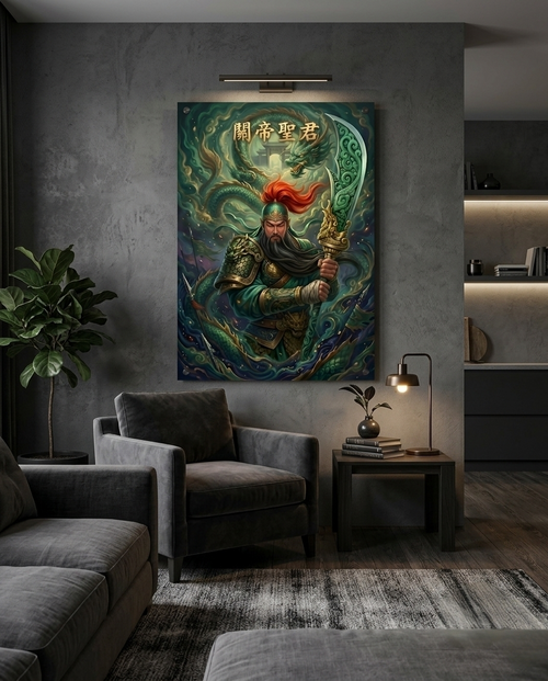 The Emerald Dragon General Metal Poster