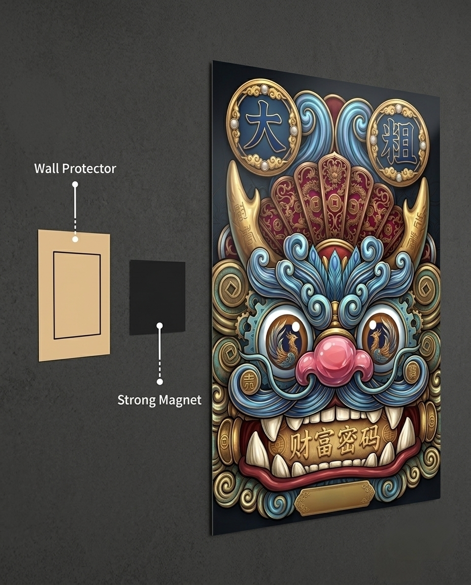 Grand Fortune & The Wealth Code Metal Print Poster