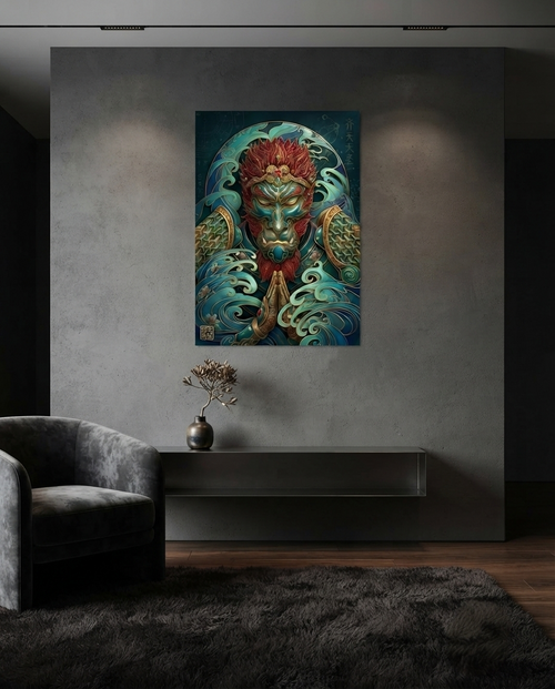 Great Sage Equal to Heaven Metal Print Poster