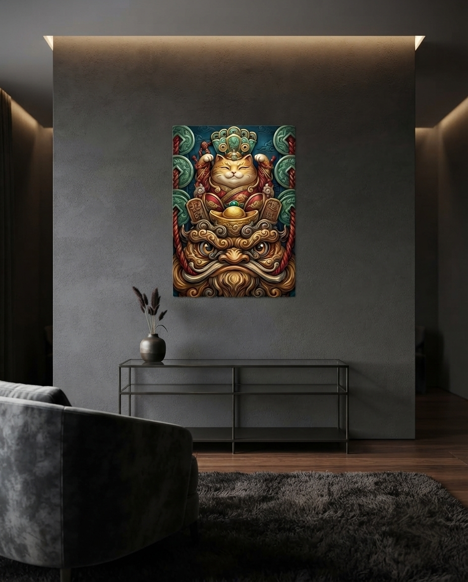 Imperial Wealth Metal Print Poster