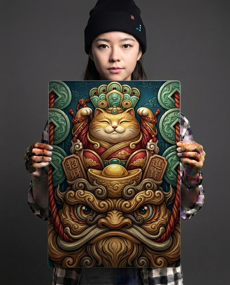 Imperial Wealth Metal Print Poster