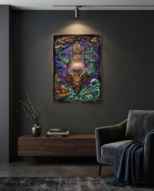 Double Happiness: Eternal Abundance Metal Print Poster
