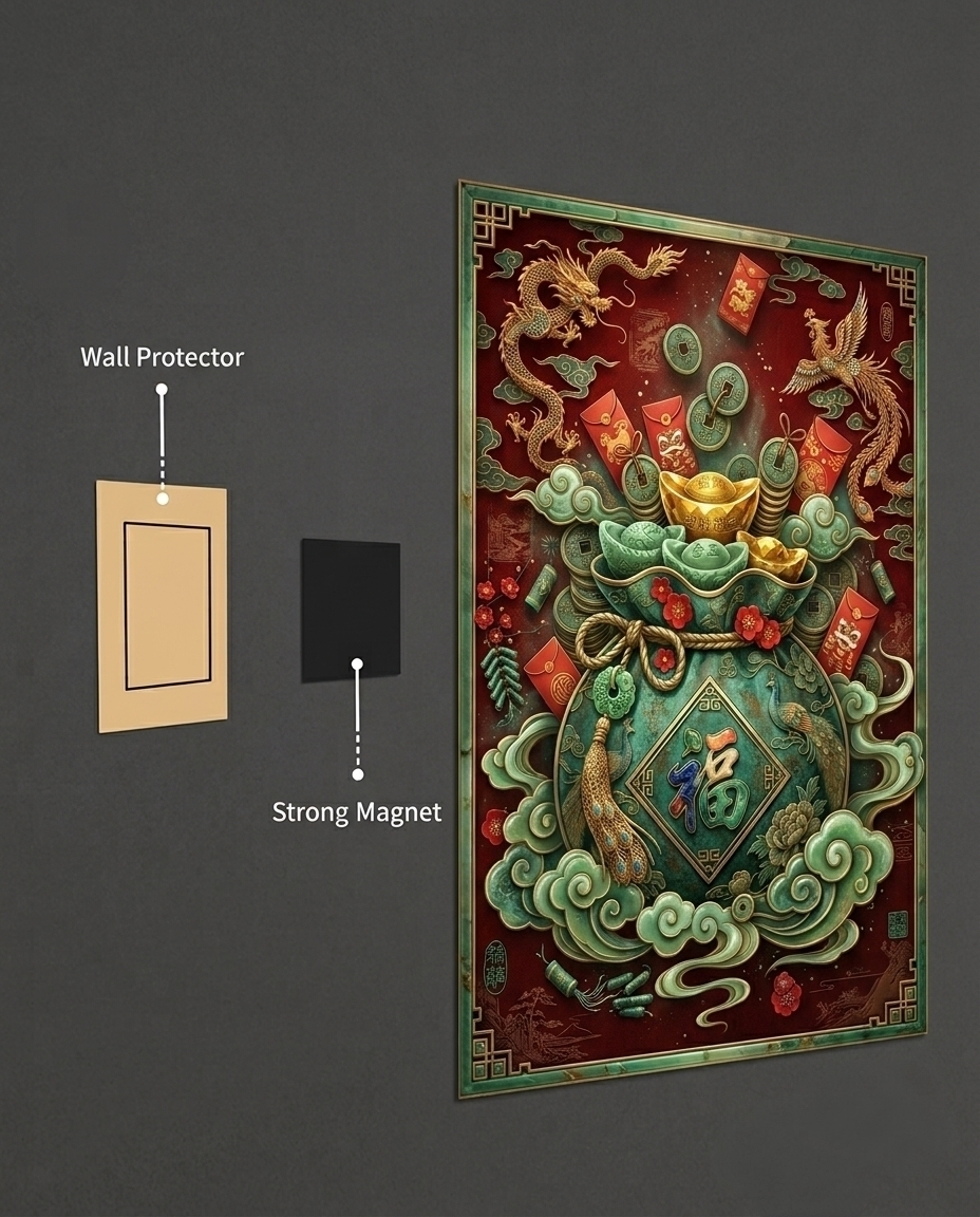 Grand Pouch of Ultimate Fortune Metal Print Poster