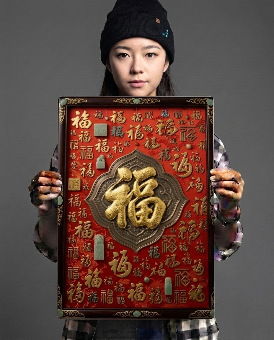 A Thousand Blessings of Fortune Metal Print Poster