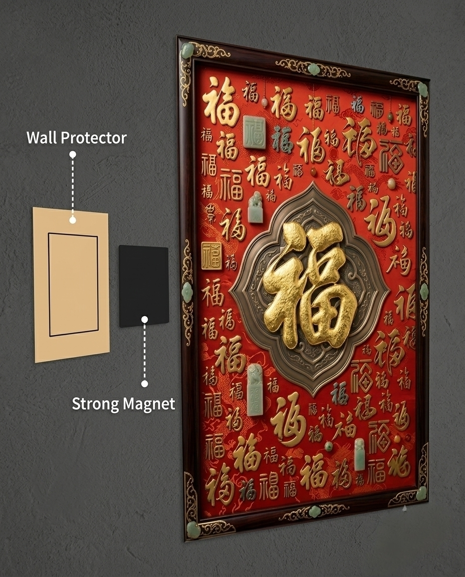 A Thousand Blessings of Fortune Metal Print Poster