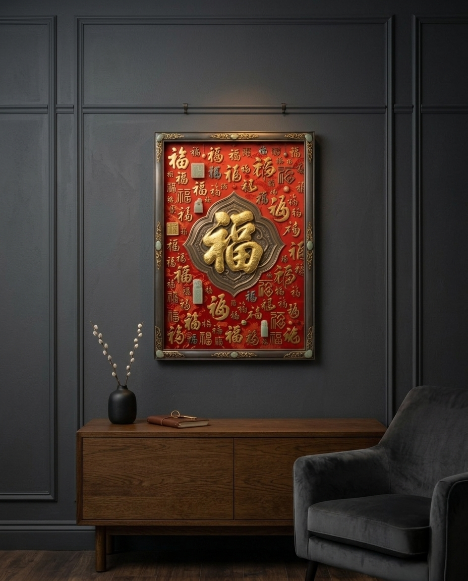 A Thousand Blessings of Fortune Metal Print Poster