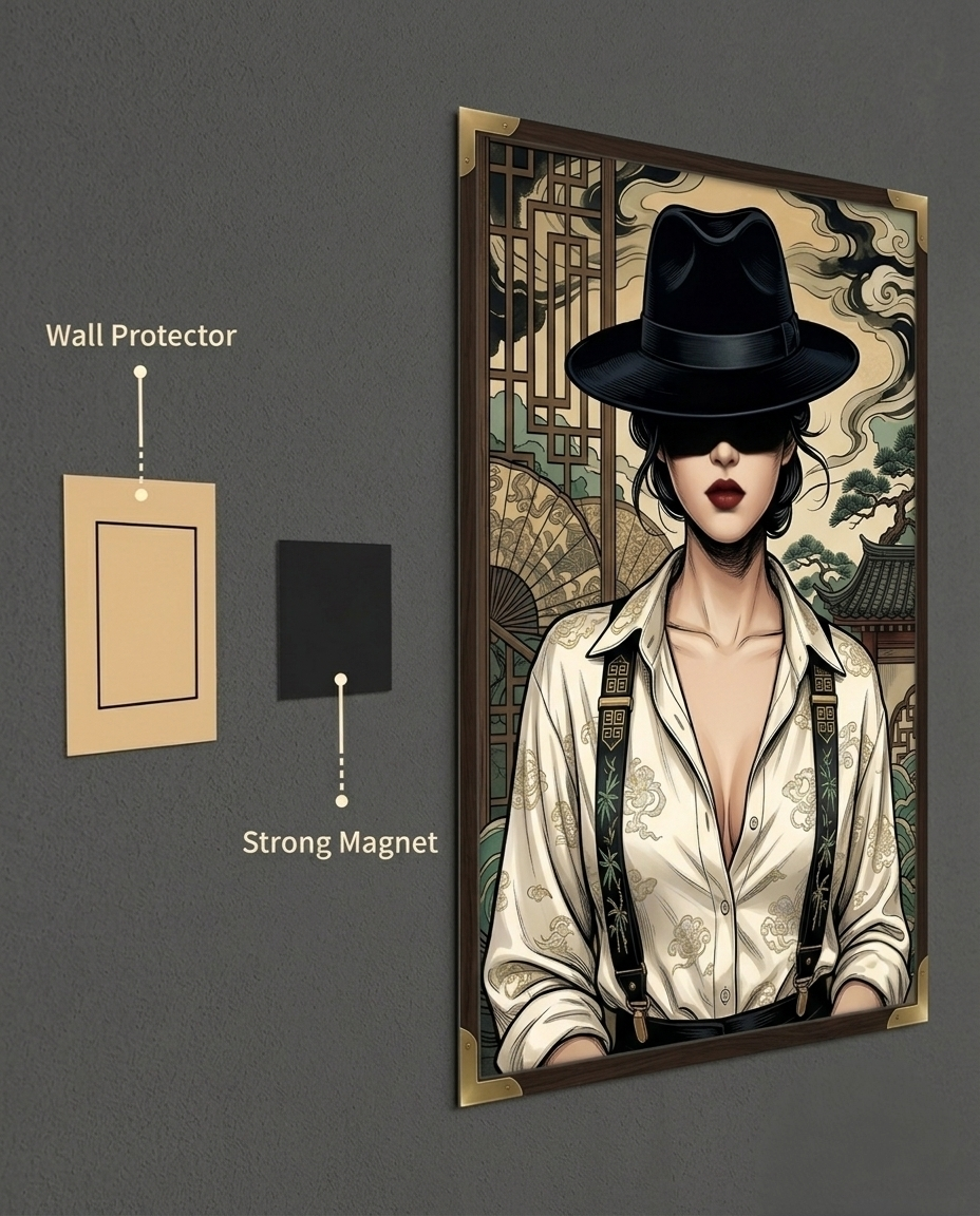 The Jade Syndicate Metal Print Poster