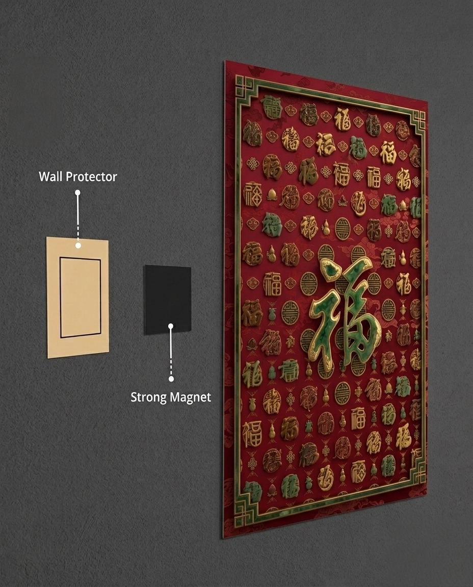 The Sovereign Jade Fu Tapestry Metal Print Poster