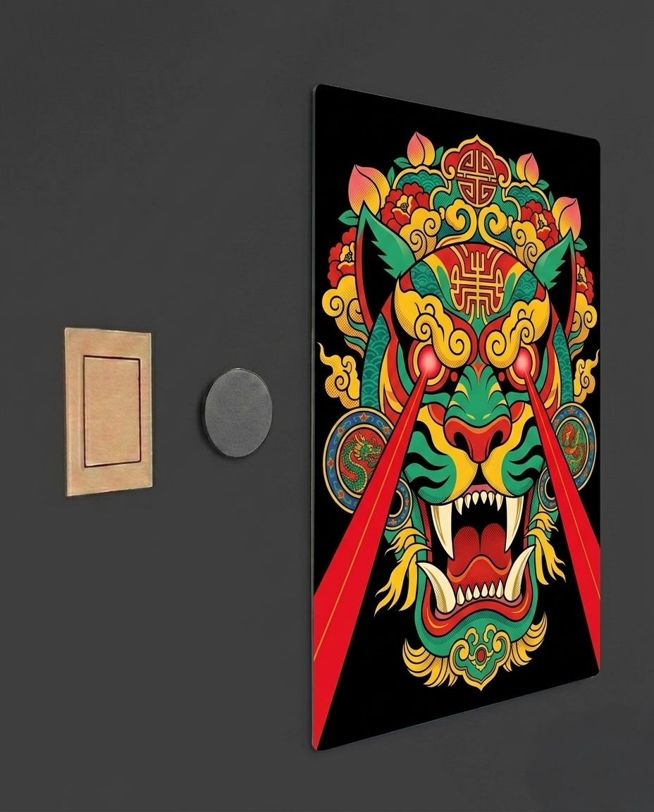 The Peony Predator Metal Print Poster