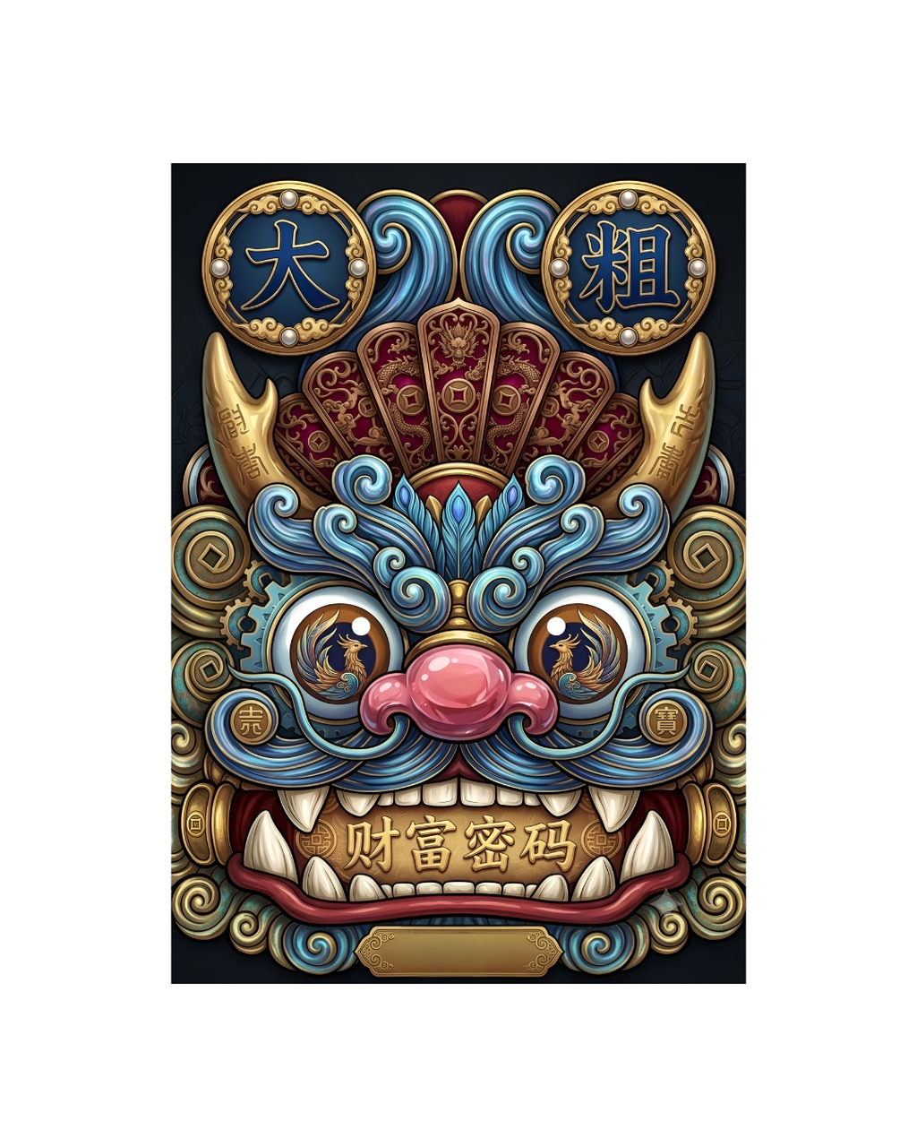 Grand Fortune & The Wealth Code Metal Print Poster