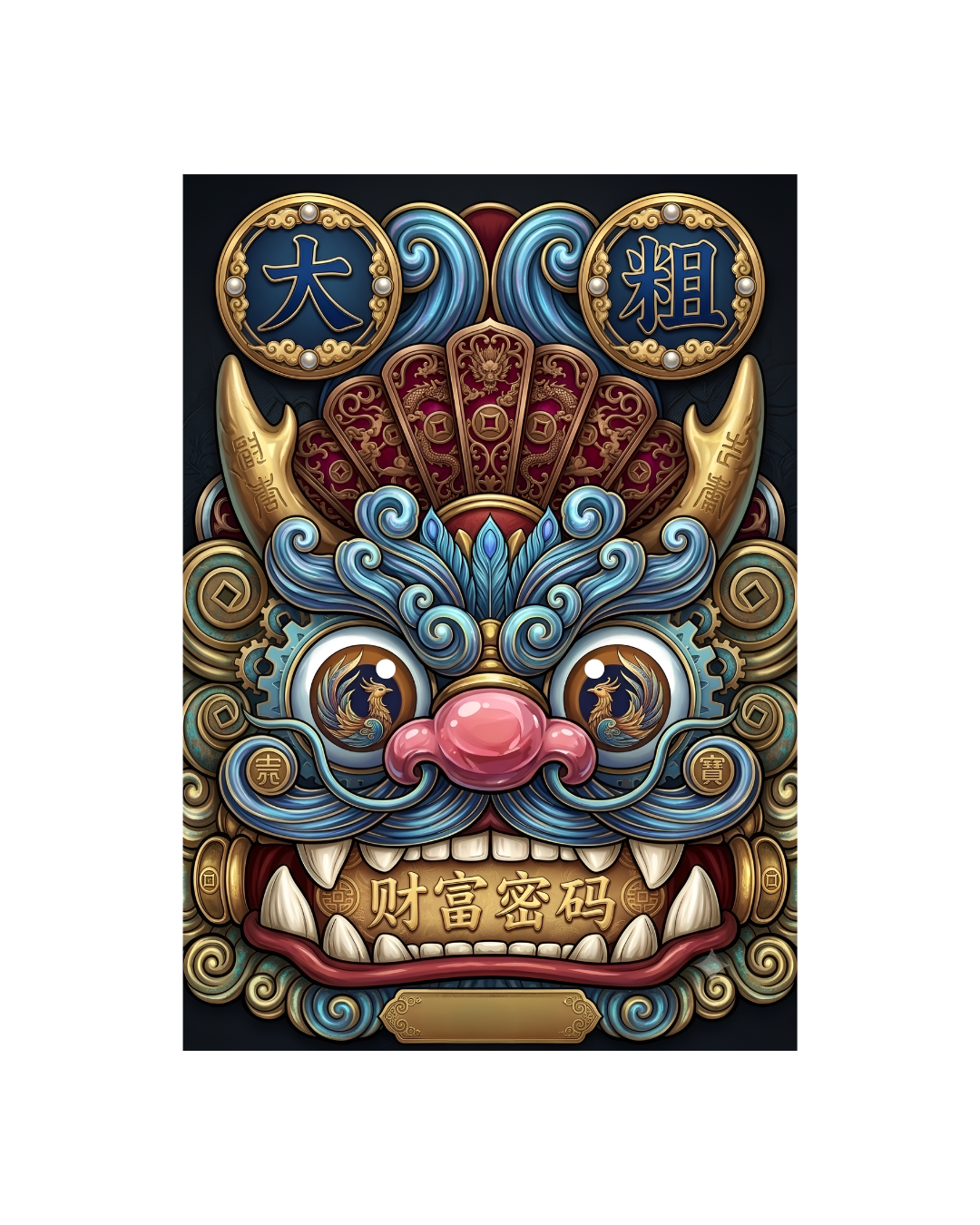 Grand Fortune & The Wealth Code Metal Print Poster