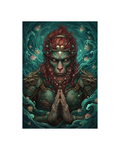 Celestial Monkey King Metal Print Poster