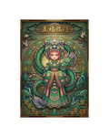 Dynasty Blessings Chibi Sovereign Metal Print Poster