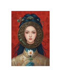 Imperial Blessings Portrait Metal Print Poster