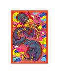 The Goofy Dragon Metal Print Poster