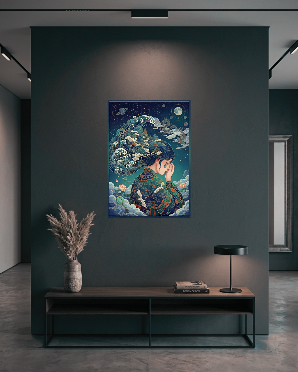 Tears of the Cosmos Metal Print Poster