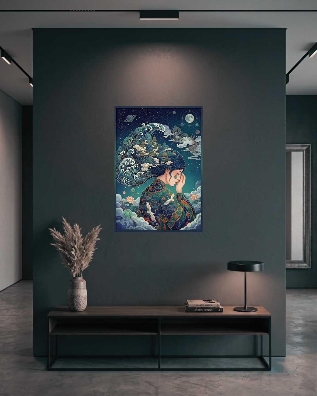 Tears of the Cosmos Metal Print Poster