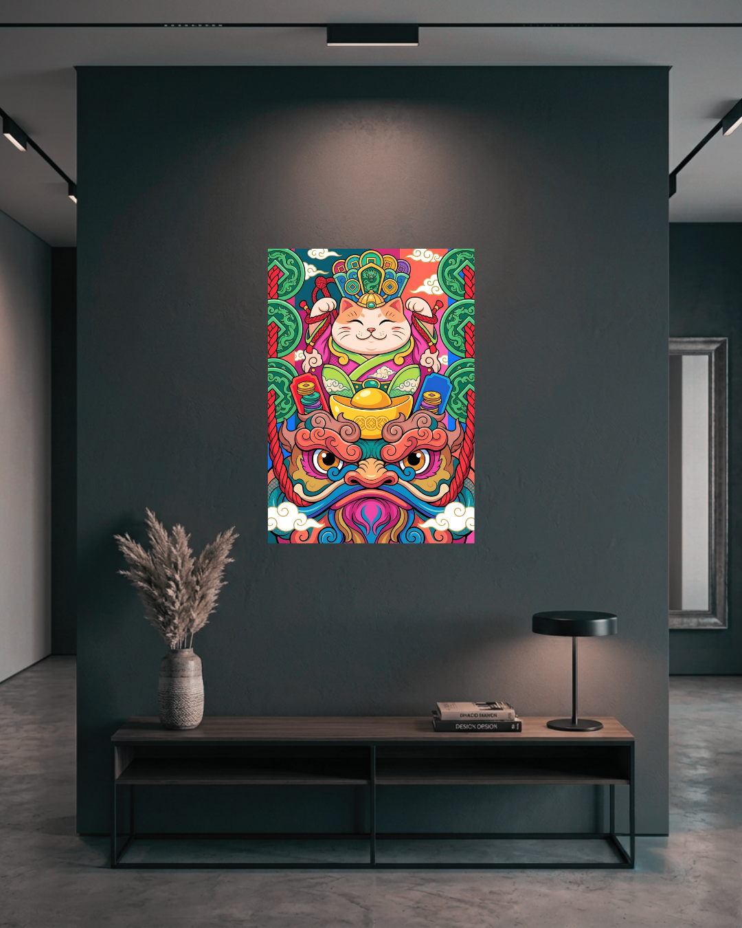 Mythic Wealth Metal Print Poster